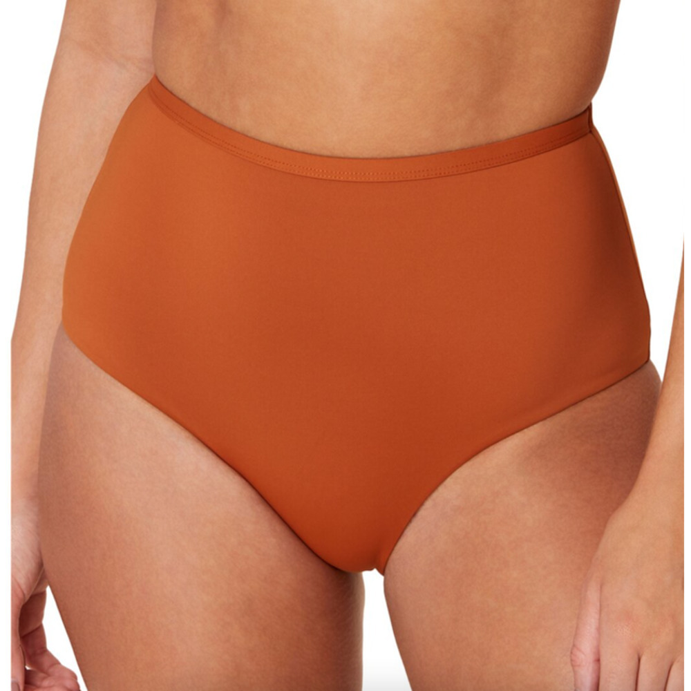 Andie Boy Short Bikini Bottom Cinnamon NWT XS